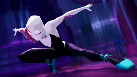 spider gwen gif|Across The Spiderverse Spiderwoman GIF